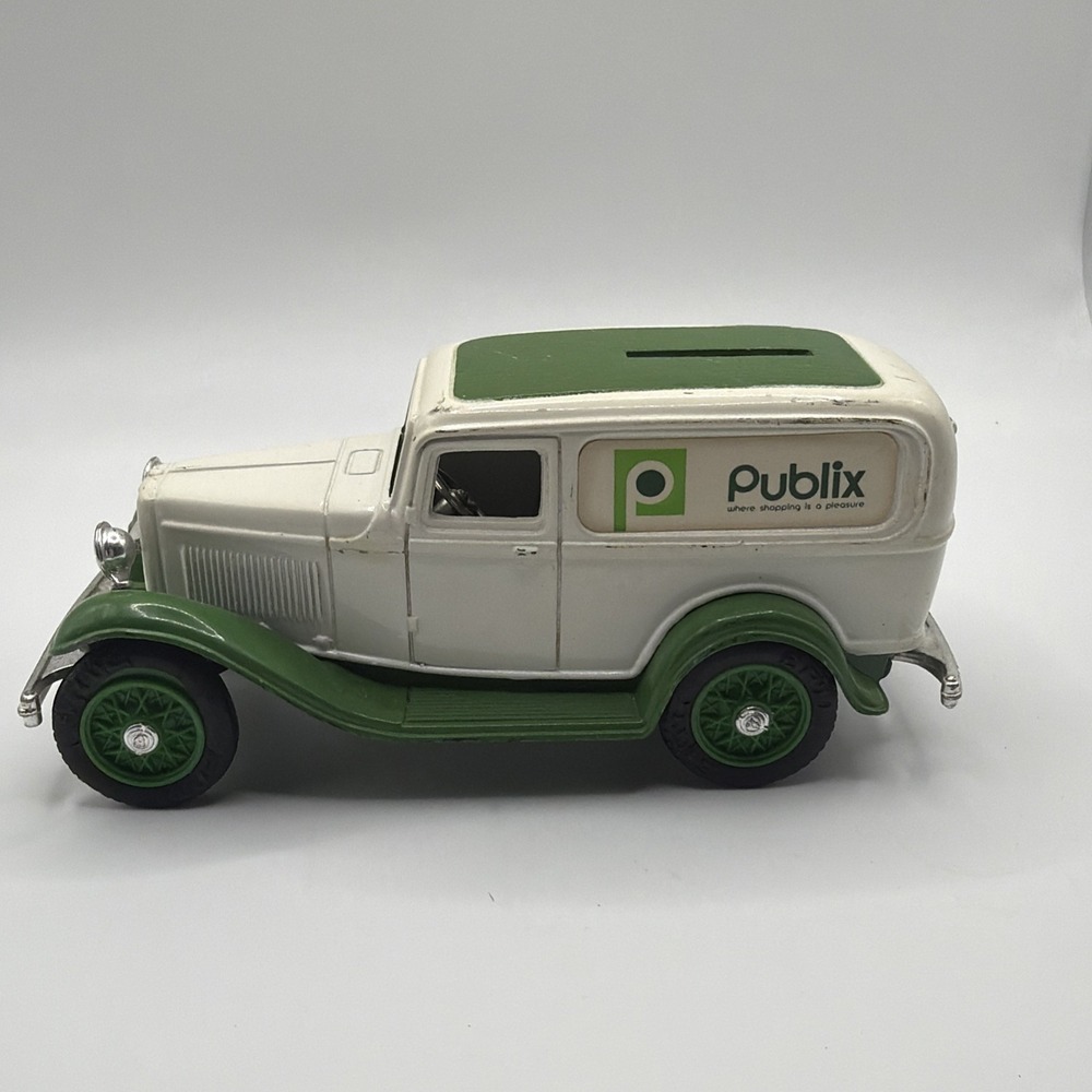 ERTL '32 FORD PANEL DELIVERY TRUCK BANK "Publix" 1/25TH SCALE